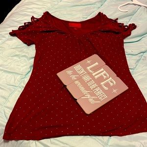 I am selling a red t shirt that is so soft